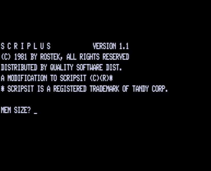 Screen shot